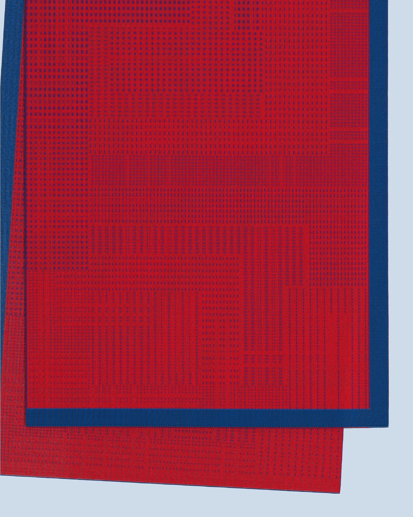 Borealis Scarf | Red-Violet-Cobalt