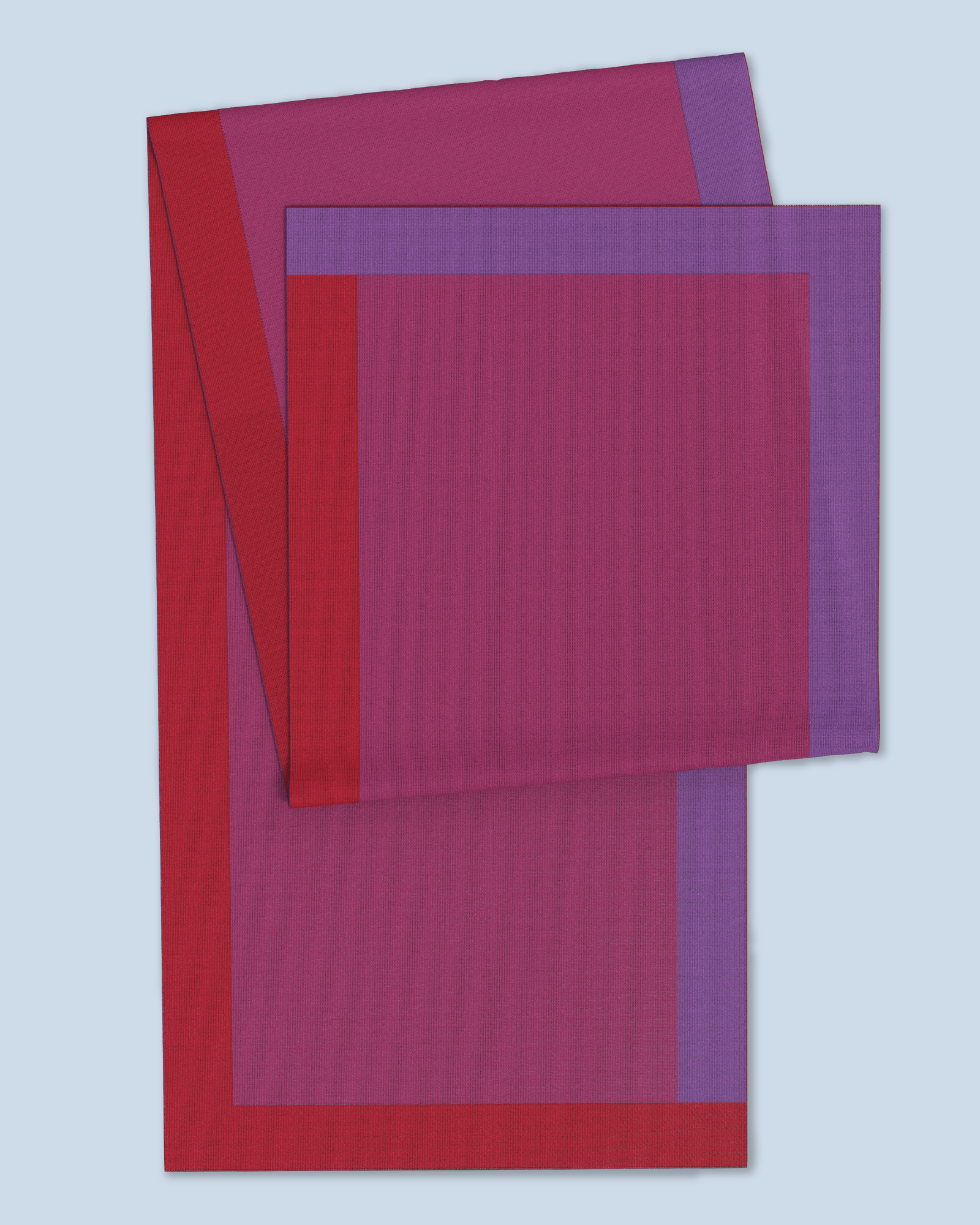 Nebula Scarf | Violet-Cyclaam-Red