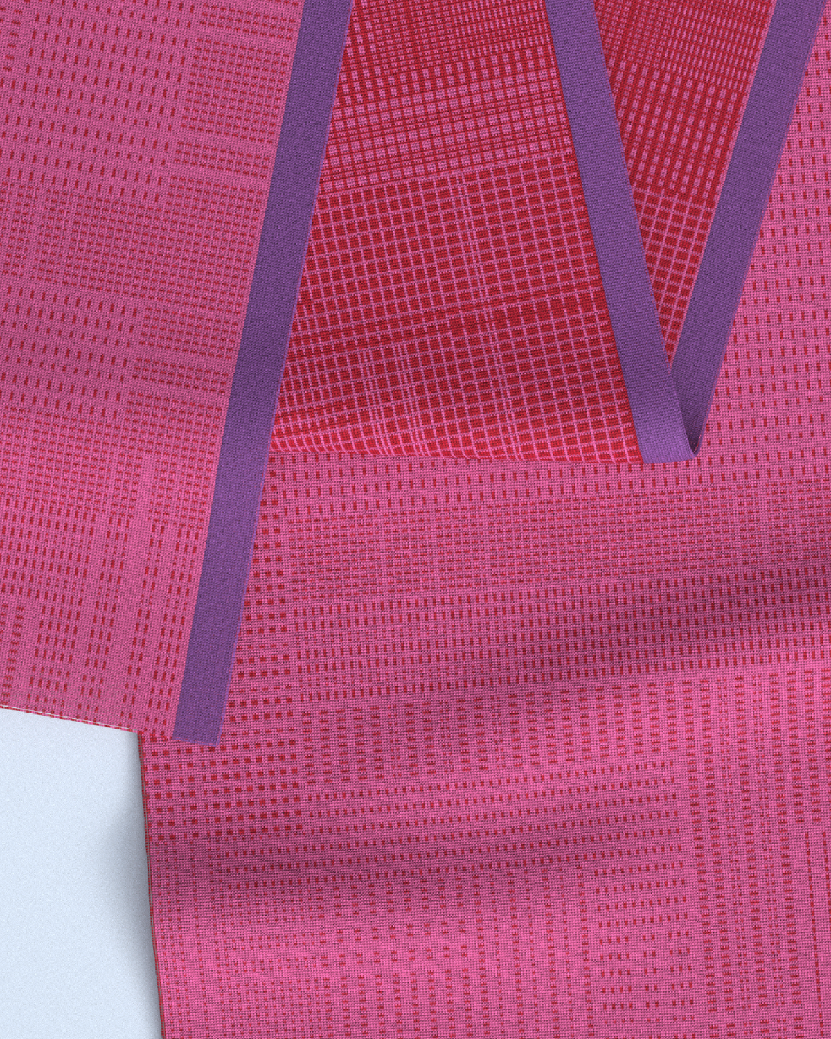 Borealis Scarf | Red-Pink-Violet
