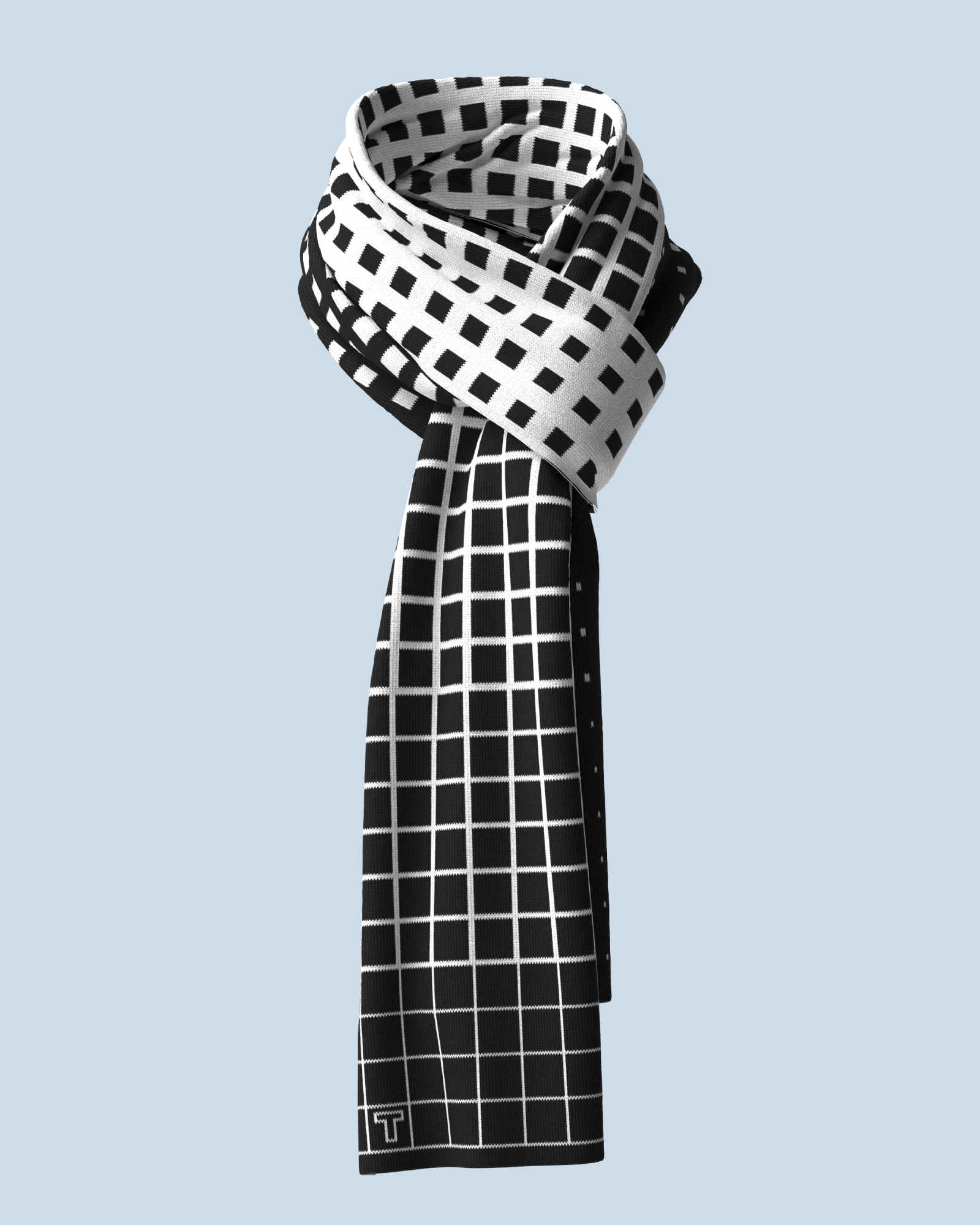 Paradigma Scarf | Black-White