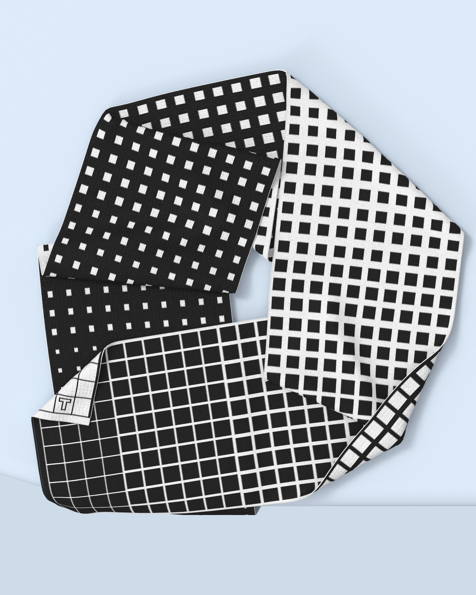 Paradigma Scarf | Black-White