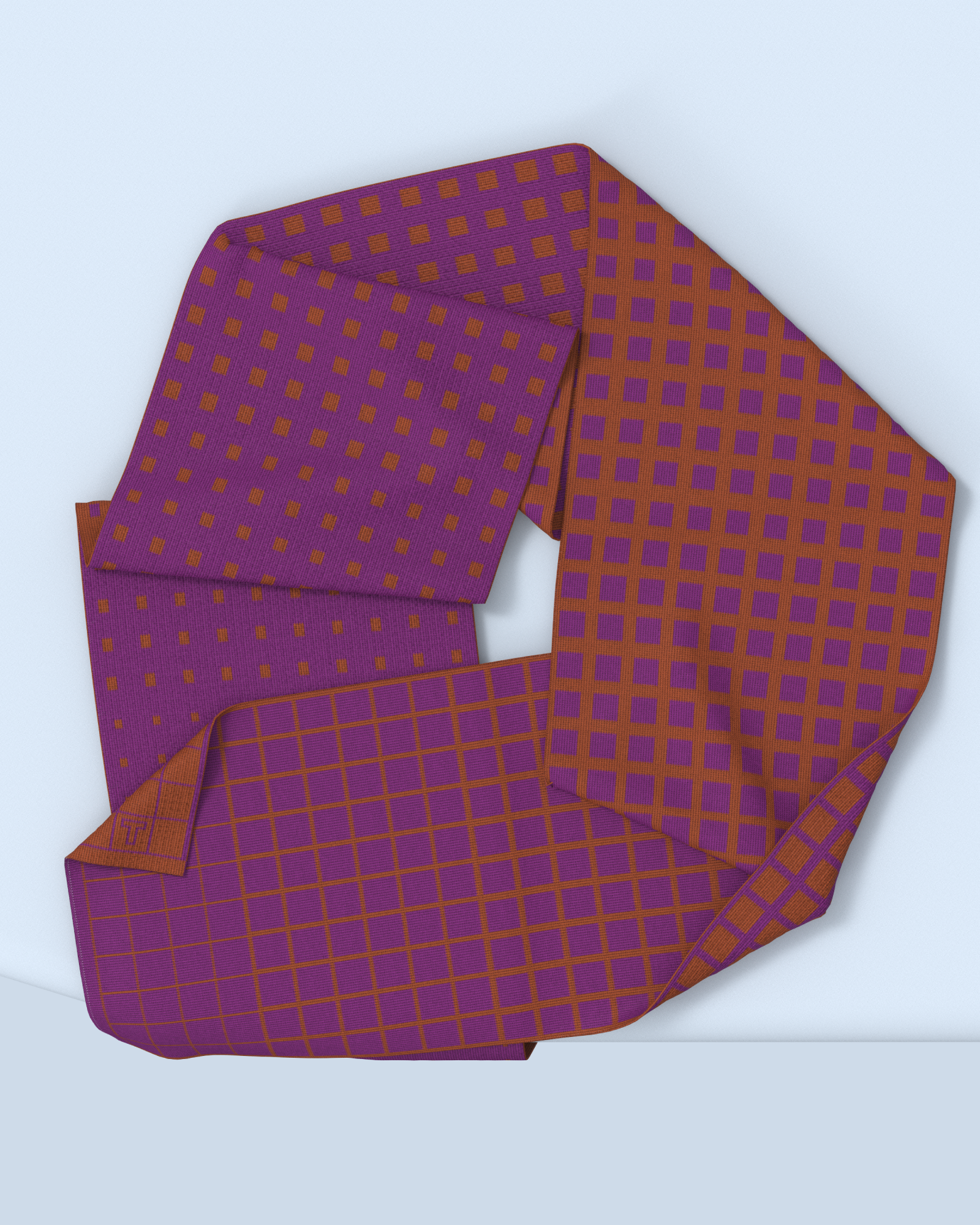Paradigma Scarf | Violet-Rust