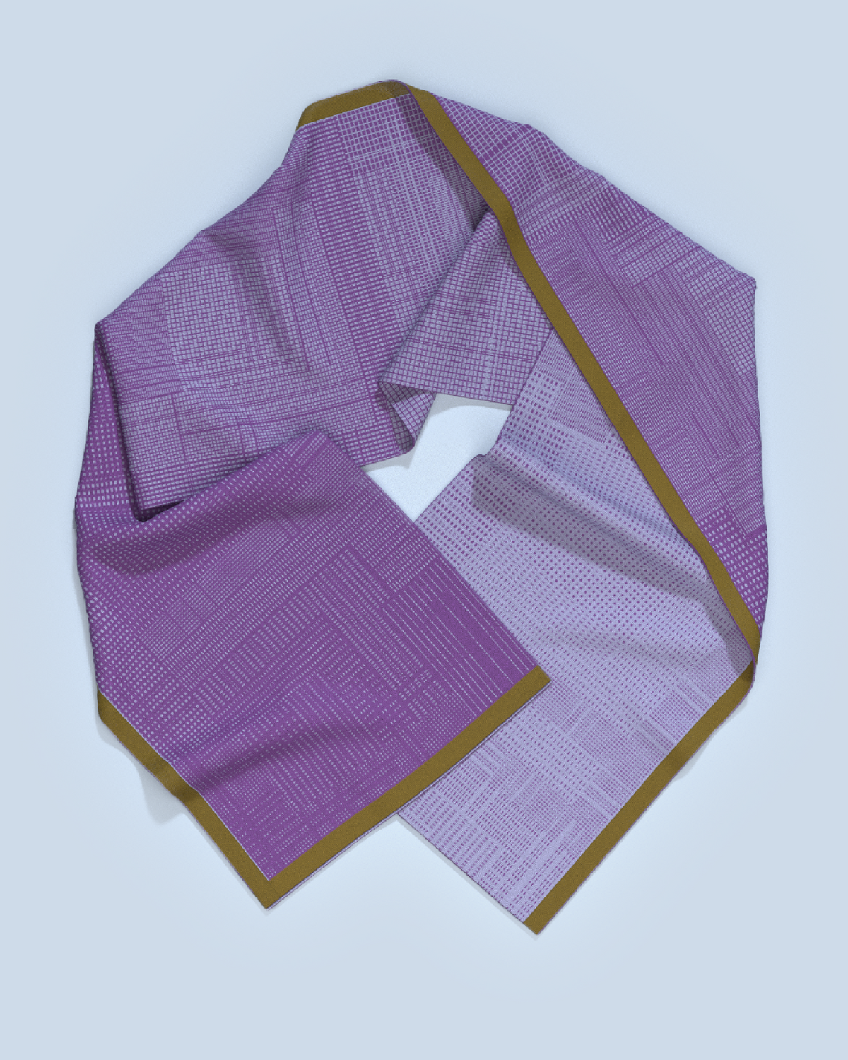 Borealis Scarf | Violet-Lilac-Curry