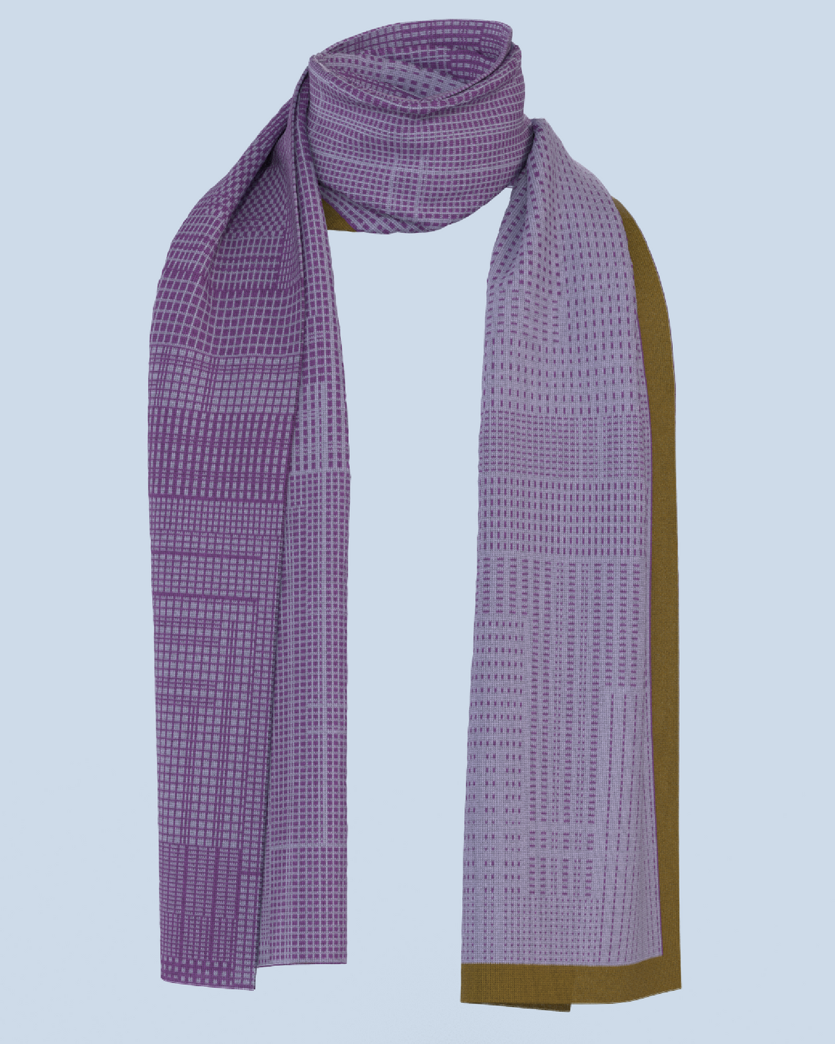 Borealis Scarf | Violet-Lilac-Curry