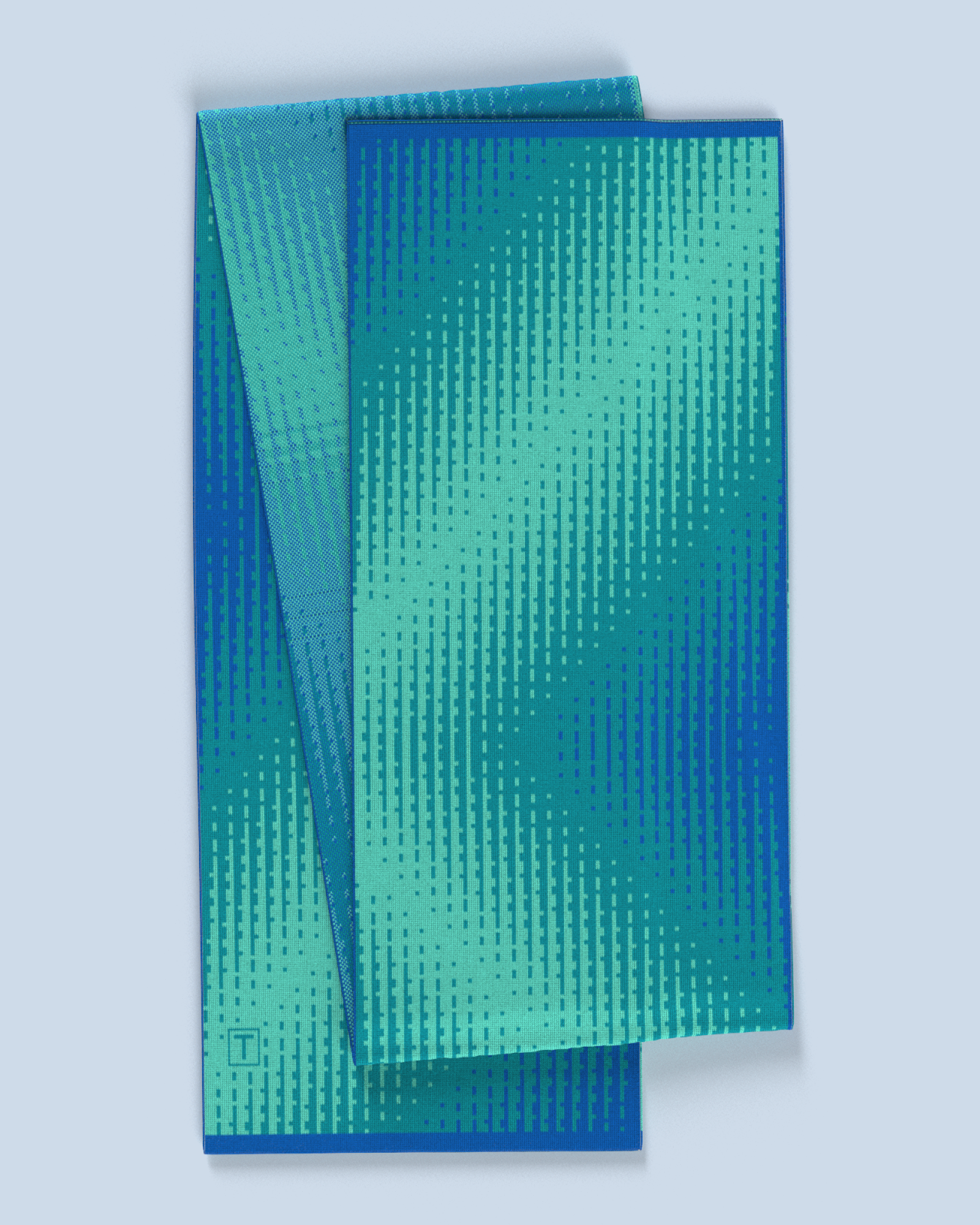 Lumina Scarf | Aqua-Turquoise-Cobalt