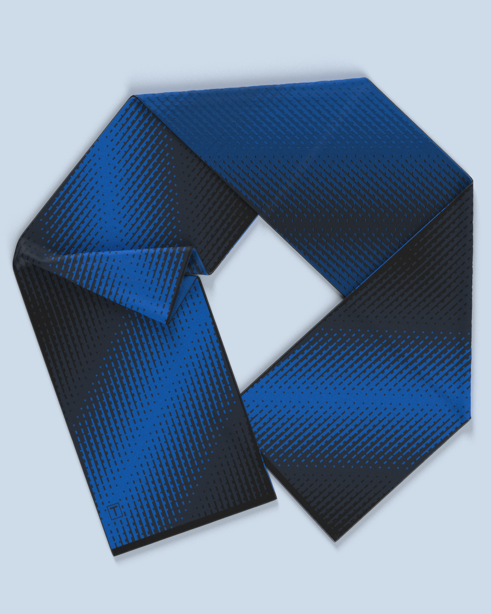 Lumina Scarf | Cobalt-Navy-Black