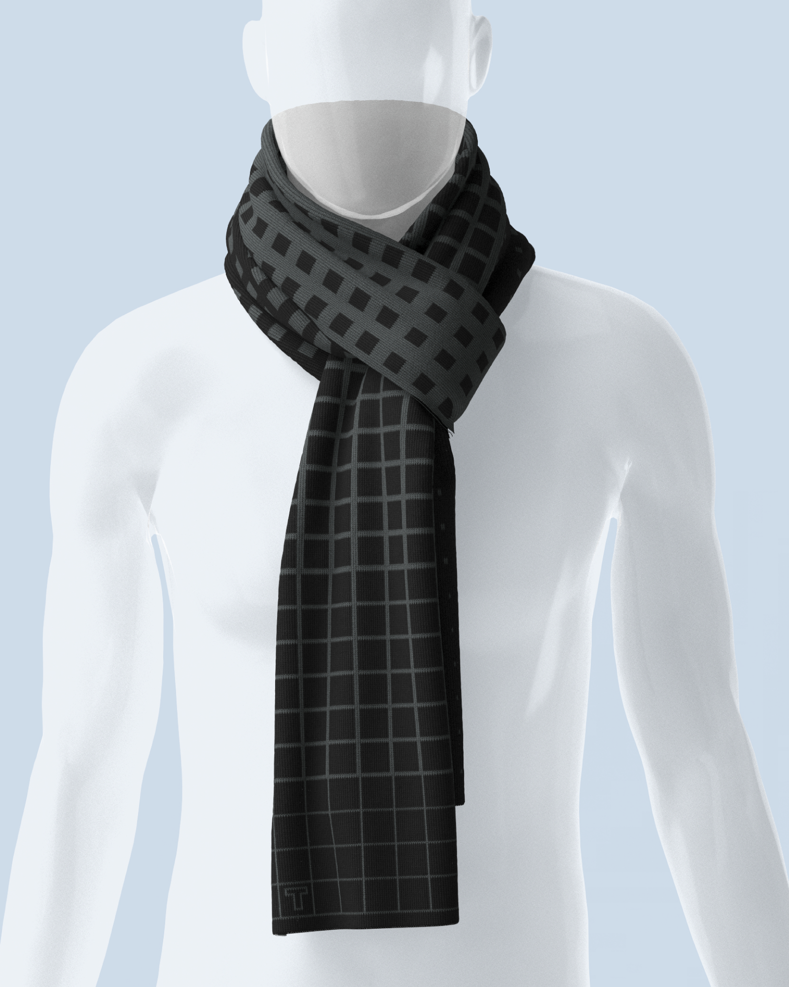 Paradigma Scarf | Black-Antra