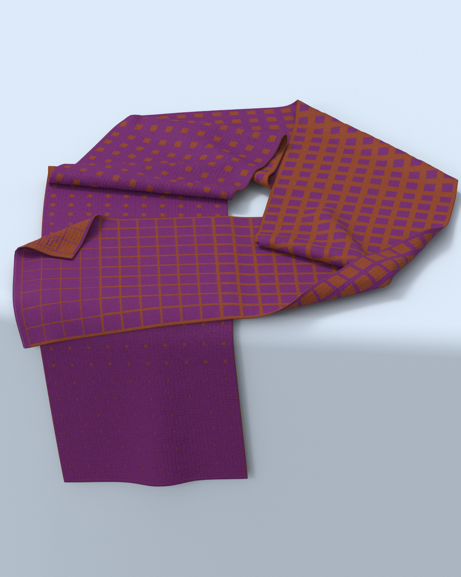 Paradigma Scarf | Violet-Rust