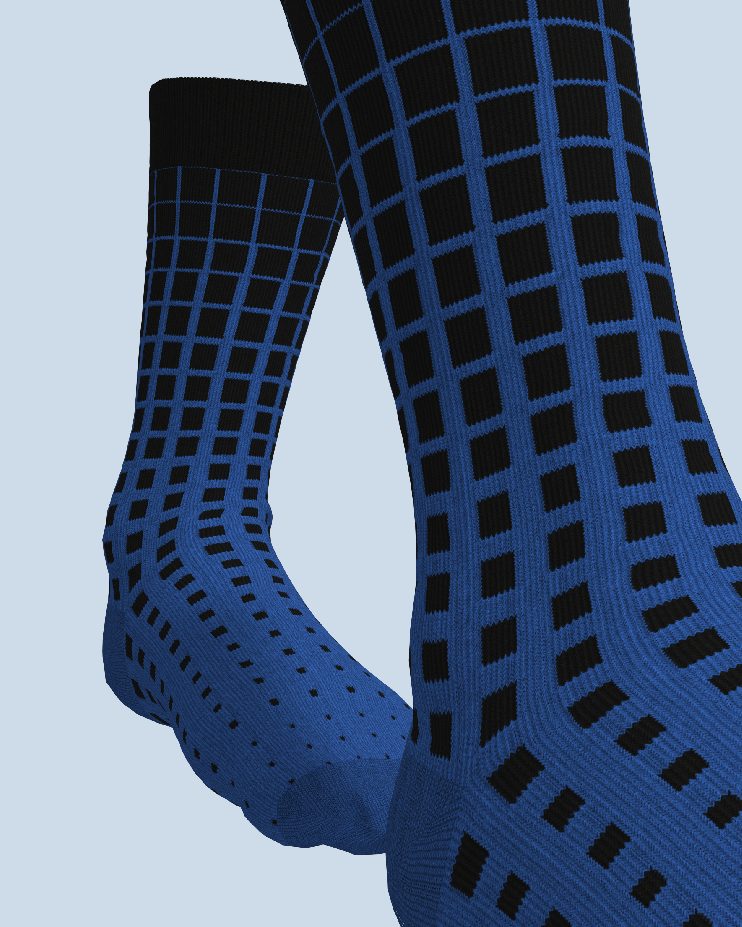 Paradigma Socks | Black-Cobalt